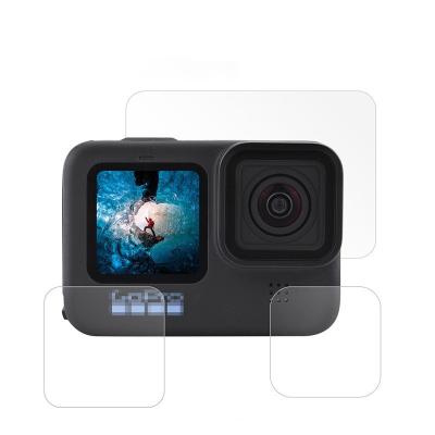 China Protect hero9 camera lens factory gopro9 film lens film screen film hero9 wholesale applicable protective glass thread of lcd screen tempered glass HD protector for sale