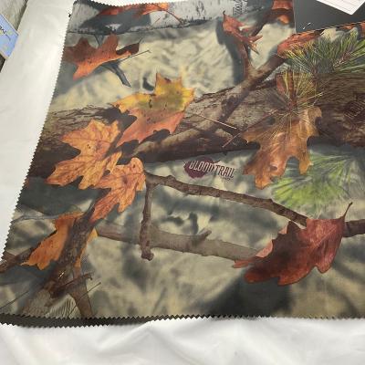 China Waterproof Durable WR and Flame Retardant 420D Oxford Transfer Printing Gray PVC Coating 100% Polyester Fabric for Tent /Tarpaulin for sale