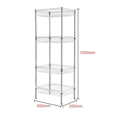 China Commercial Kitchen Restaurant Hotel Shelves Adjustable Storage Rack Viable Metal Shelf Brackets for sale