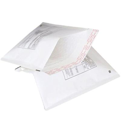 China High Quality Shock Resistance Kraft Paper Bubble Air Bubble White Padded Envelopes for sale