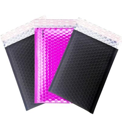 China Custom Wholesale Metallic Bubble Mailer Bubble Bag Cushion Air Bubble Envelopes With Logo for sale