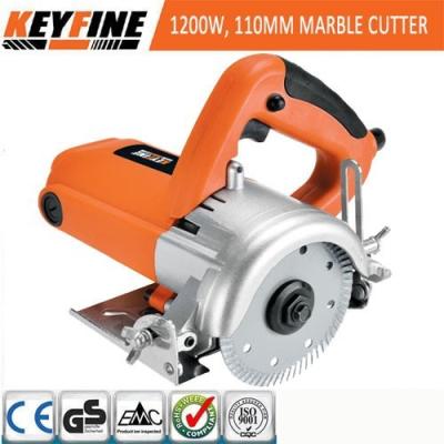 China HIGH QUALITY MACHINE-PRODUCT ELECTRICITY POWER SOURCE POWER TOOLS TYPE FOR MARBLE CUTTER110MM 1200W KF-MC02 CUTTING MACHINE for sale