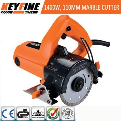 China HIGH QUALITY PRODUCT ELECTICITY SOURCE TOOLSELECTRIC POWER TOOLS TYPE FOR MARBLE CUTTER110MM 1400W MACHINE KF-MC03 for sale