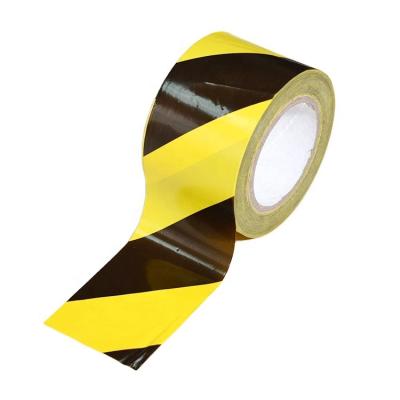 China IMPA 331199 Marine Ship Use Barrier Tapes Yellow and Black Striped Adhesive NO-Warning Device for Marine Ship Use for sale