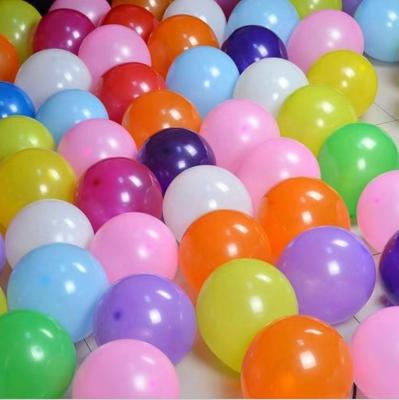 China Eco-friendly Disposable 12inch Thick Latex Helium Balloons For Wedding Birthday Baby Shower Party Decoration 2.8g Round Globos Matt Standard Balloon for sale