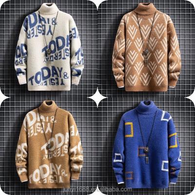 China 2022 autumn winter copy of hip couples anti-pilling hop men's sweater gothic vintage suit oversize pullover men for sale