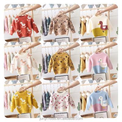 China Winter Anti-Shrink Quality Children's Knitwear Children's Sweater 3-11 Years Manufacturer Spot Wholesale Price for sale