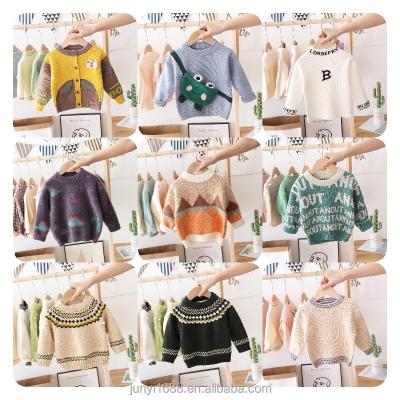 China Lovely long sleeve children's sweater comfortable children's collar baby fashion children's clothing anti-shrink clothing for sale