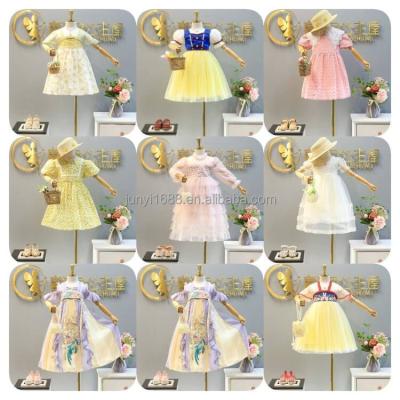 China Anti-wrinkle 2022 summer new high quality children's dress manufacturers wholesale price for sale