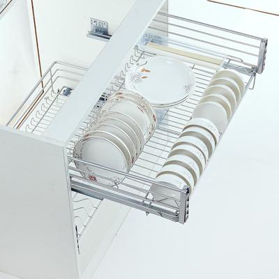 China Multifunctional Buffet Basket Organizer Drawer Sliding Cabinet Drawer Pull Out Wire Baskets Storage for sale