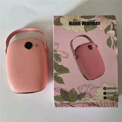 China High Quality Cheap Price High Capacity USB Rechargeable Hand Warmer Reusable Electric Handwarmer 10000mah Mobile Power Bank for sale