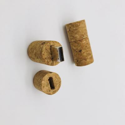 China All Style Can Be Free Sample Customized Logo Laser Engraving Cork Stopper Form 4gb Wooden Pen Drive for sale