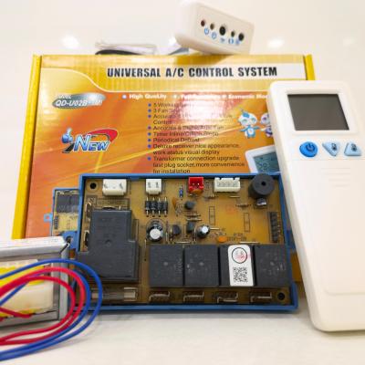 China Automatically defrost QUNDA QD-U02B+(M) air conditioner UNIVERSAL CONTROL SYSTEM auto restar function for sale