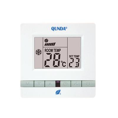 China QUNDA QD-HVAC03E Contemporary Air Conditioner Thermostat System Thermostat With High Quality for sale