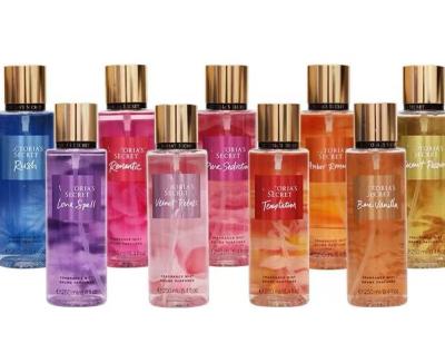 China High Quality Long Lasting Wholesale 250ml Victoria Perfume Body Mist With Perfume RTS Barcode For Women for sale