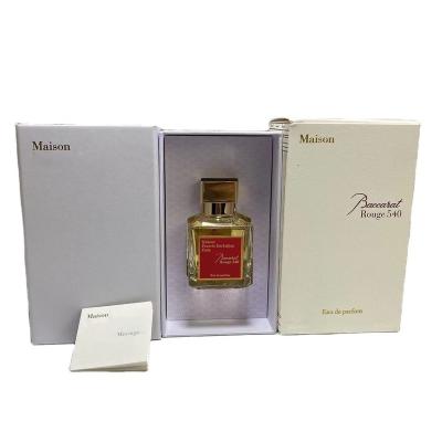 China Wholesale High Quality Daliy RTS 70ml Eau De Parfum Red And Gold Baccarat Blush 540 Perfume Spray for sale