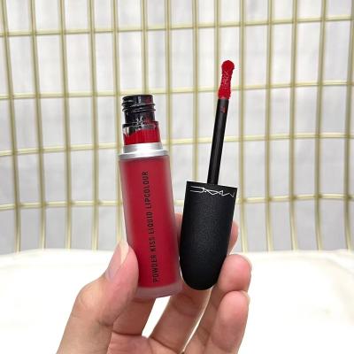 China Wholesale Brand Good Quality Sunscreen 10 Colors Powder Kiss Liquid Lipcolour For Women Daily Makeup Lip Gloss for sale