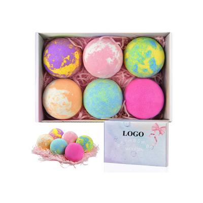 China Whitening Body Skin Private Label Ingredients Natural Organic Moisturizing Skin Bath Bombs Luxury Set for sale