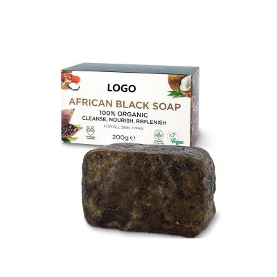 China Private Label Foundation Natural Cleansing Soap For Acne Handmade Organic African Black Seed Herbal Soap for sale