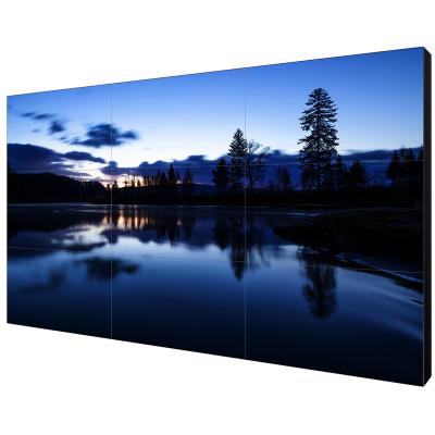 China Indoor videowall 4k 2x2 3x3 4x4 Samsung 46 inch advertising screen splice liquid crystal made lcd video wall display for sale