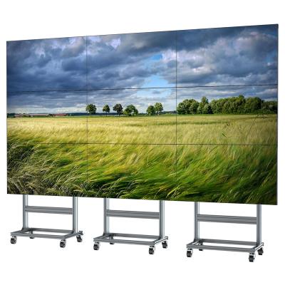 China Seamless Visual Display LCD Video Wall Panel Samsung Wall 1.7mm Indoor Bezel 500cd Ultra Narrow Brightness High Brightness for sale