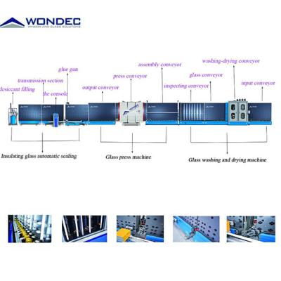 China CNC Automatic Glass Production Vertical Insulating Glass Machine /Insulating Insulating Glass Robot for sale