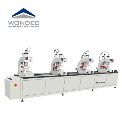 China Factory Sale PVC Window Making Machine Four Head uPVC Window Welding Machine SHZ4-120*4500 for sale