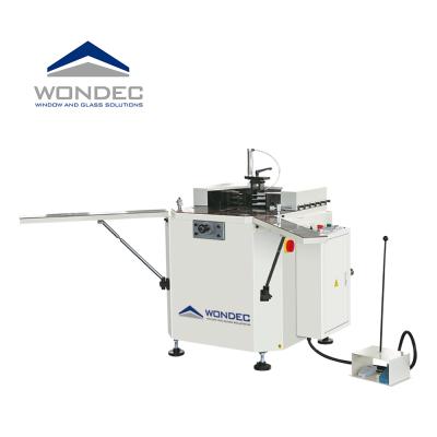 China Door window netting aluminum window corner crimping/combining machine single head aluminum crimping netting for sale