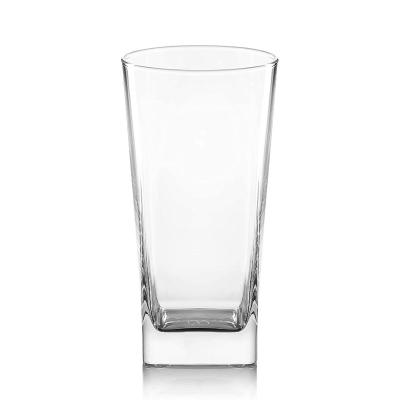 China Food Grade Ball Glass Cups 16OZ Safe Glass Tumbler Tumblers Tall For Cocktails, Water, Juice Beer, Cocktail for sale