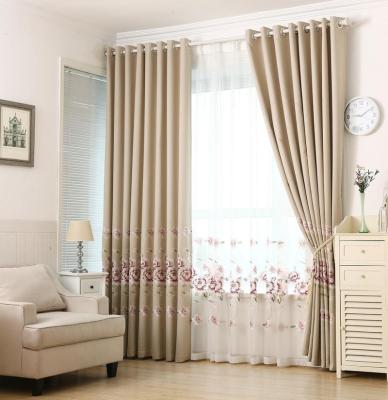 China Sheer Blackout China Supplier Jacquard Fabric Blackout Curtain Fabrics for sale