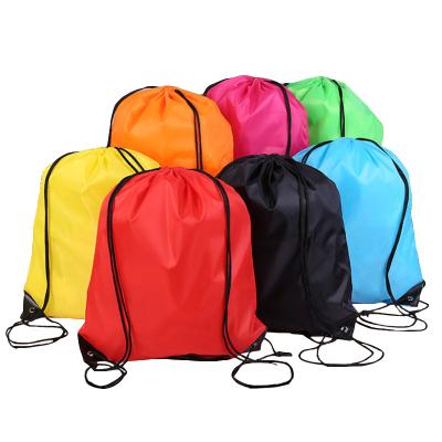 China Reusable New Arrive Shopping Bag Dust Proof Waterproof Promotional Advertising Drawstring Bag for sale