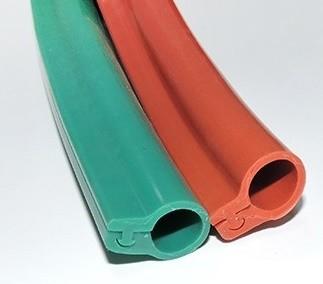 China 10kV Clip-On Silicone Rubber Cable Bird-Proof Insulating Cover Tube for sale