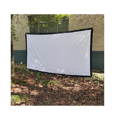 China Wholesale High Quality White Tripod Wall Projection Screen 60 Inch Movie Outdoor Projector Screen for sale