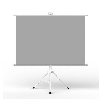 China Wholesale High Quality White Tripod Floor Stand 84 Inch Projector Screen Projector Screen Tripod for sale