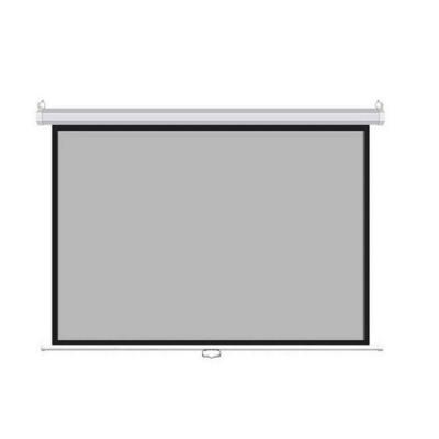 China Factory Outlet High Quality Wall Mounted 150 Inch White Projection Screen Wall Projection Screens for sale