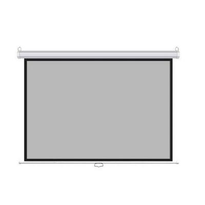 China High Quality 120 Inch White Projector Screen Wall Mounted Hot Sale Wall Projection Screen for sale