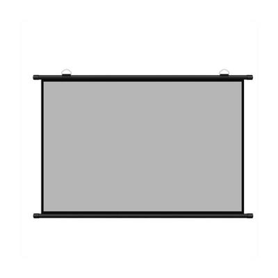 China High Quality84 Inch 4:3 Hd Hole Wall Hanging Hook Free Moving Screen Wall Mounted Portable Projector Screen for sale