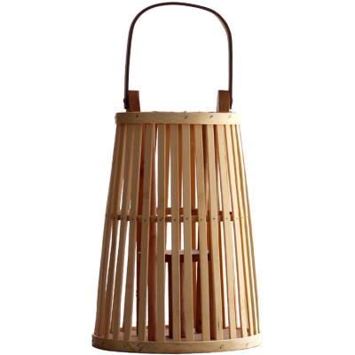 China Quality Assurance Eco - Friendly Natural Wood Tealight Decorating Outdoor Sconces Lantern for sale