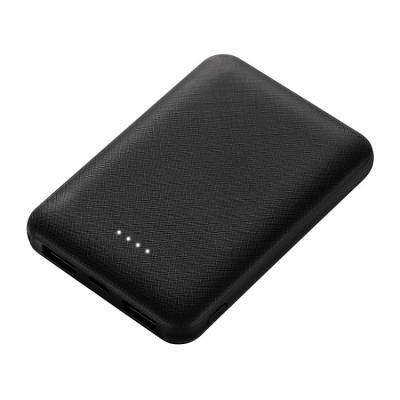 China Custom Slim Logo Pocket Credit Card Power Bank Portable Power Bank 5000mah Fast Support Charging Factory Price Promotional Gift For Mobile Phone for sale