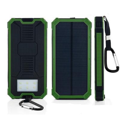 China Solar Panel Charging Shenzhen New Products Portable Charger Solar Power Bank 10000mah for sale