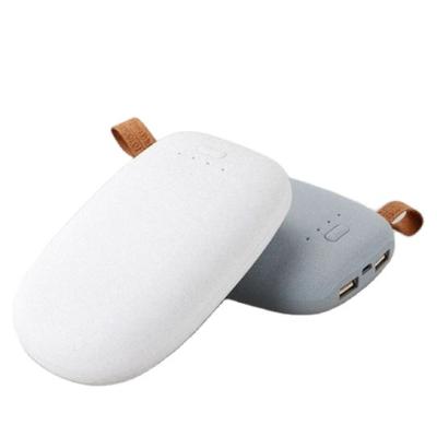 China Large Capacity and Stone Design Wholesale Product for 2021 Universal Portable Stone Power Bank 10400mAh for sale