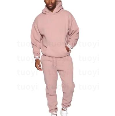 China Breathable custom manufacturers jogger sweatsuits unisex sweat suits mens hoodie and sweatpants sets sports tracksuit for sale