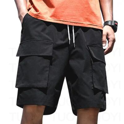 China Anti-wrinkle wholesale custom utility summer men classic cargo pocket pants shorts for men casual for sale