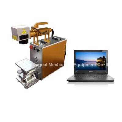 China Handheld Type Metal Fiber Laser Marking Machine for sale