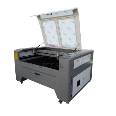 China 1300*900mm Denim Fabric Co2 Laser Engraving Machine with 80W Co2 Laser Tube for sale