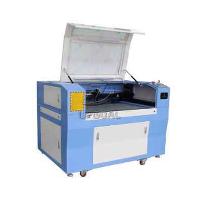 China Leather Co2 Laser Engraving Machine with 90W Laser Tube/900*600mm Working Area for sale