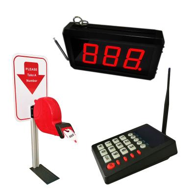 China Take To A Number Ticket Dispenser Restaurant Calling Queue Number Wireless Calling System 160*118*60mm for sale