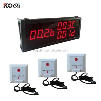 China Hospital Nurse Call Bell System For Bathroom Patient Calling Equipment 410*160*40mm for sale