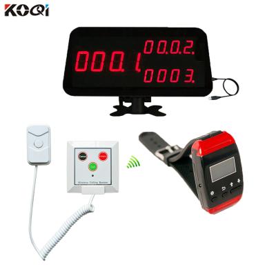 China Wireless Panic Paging System Nurse Station Software Receiver with Watch Beeper, Duty Ringer 282*150*34mm for sale