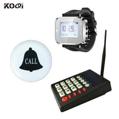 China 433.92MHZ Wireless Restaurant Caller Server System For Kitchen Chef Call Waiter for sale